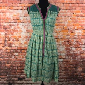 Anthro Plenty By Tracy Reese Rowan Shirt Dress 0